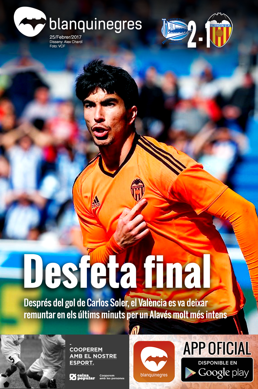 Portada 28 Alaves-València