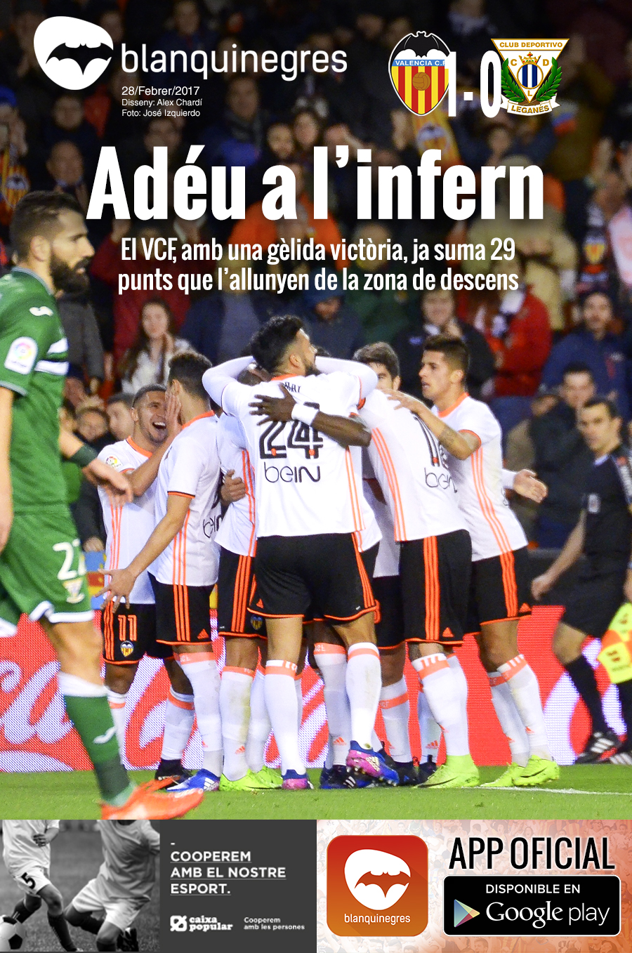 Portada 29 València-Leganes