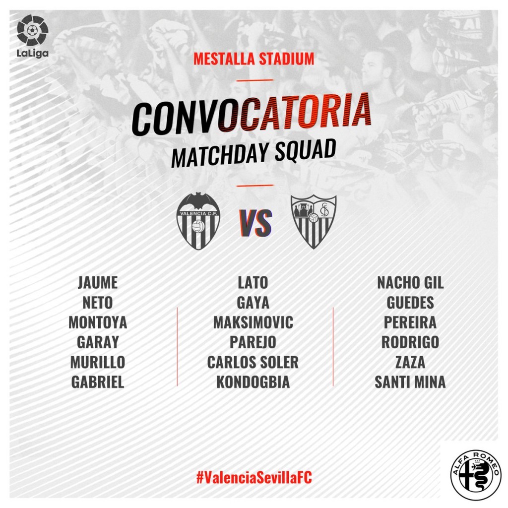 CONVOCATORIA SEVILLA