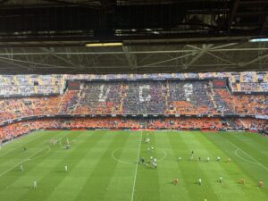 Així serà el tifo en homenatge a les víctimes i afectats de la DANA