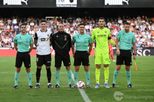 Ja és oficial de l'àrbitre de la final entre Valladolid i València