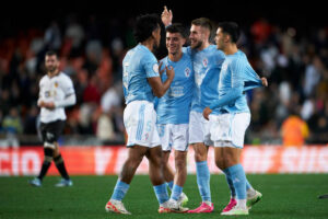 Al Celta de Vigo se li resisteixen els partits contra el València a Mestalla